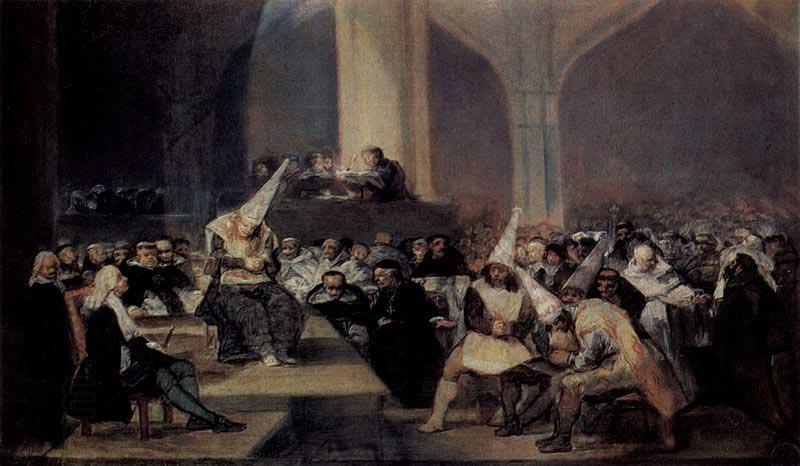 Francisco de Goya Tribunal der Inquisition China oil painting art